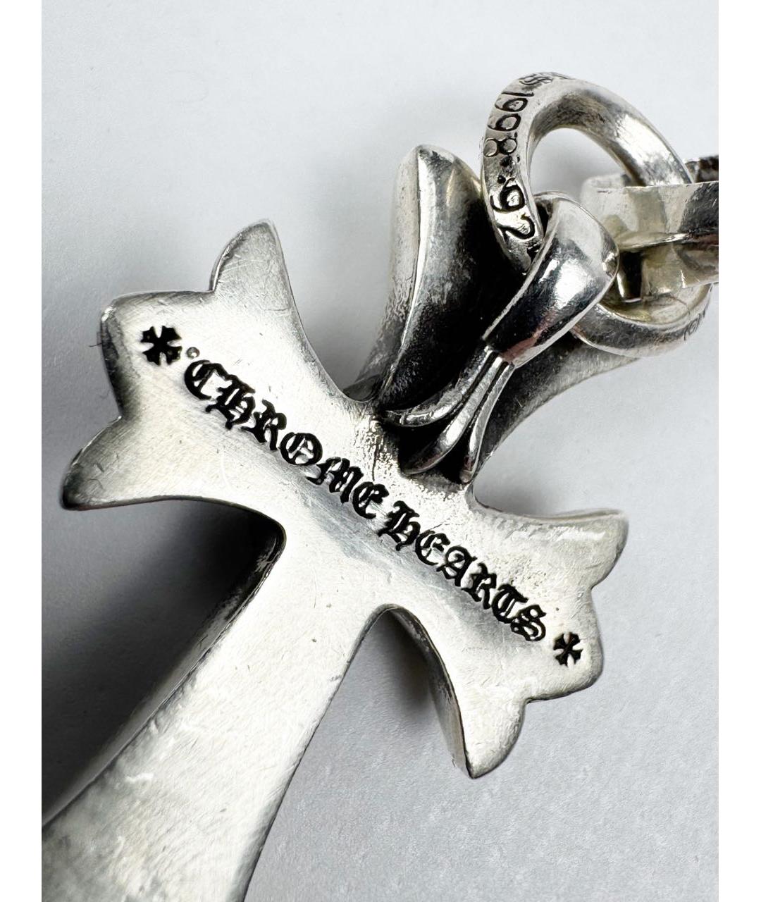 CHROME HEARTS Серебряная серебряная цепочка/подвеска, фото 5