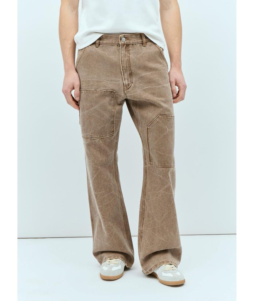 ACNE STUDIOS Хлопковые прямые джинсы, фото 6