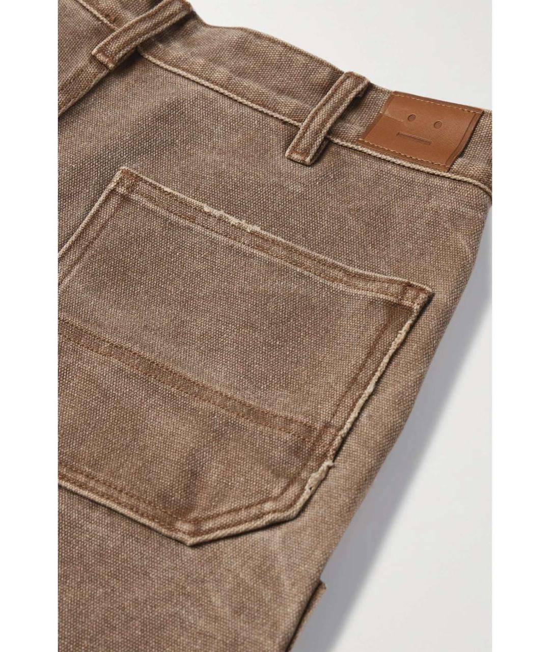 ACNE STUDIOS Хлопковые прямые джинсы, фото 3