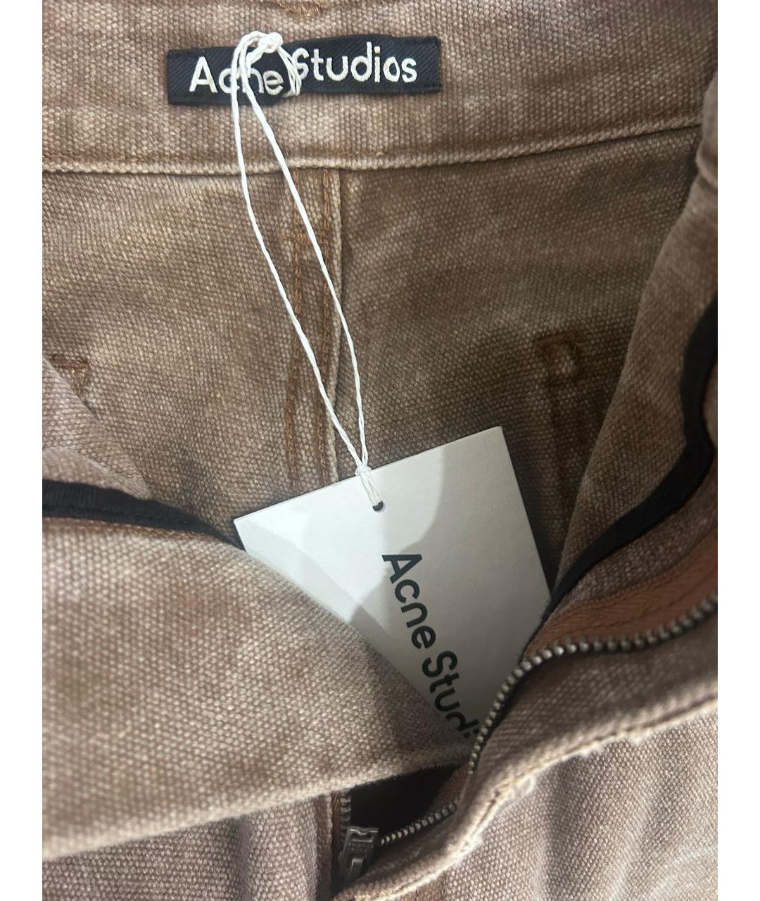 ACNE STUDIOS Хлопковые прямые джинсы, фото 5