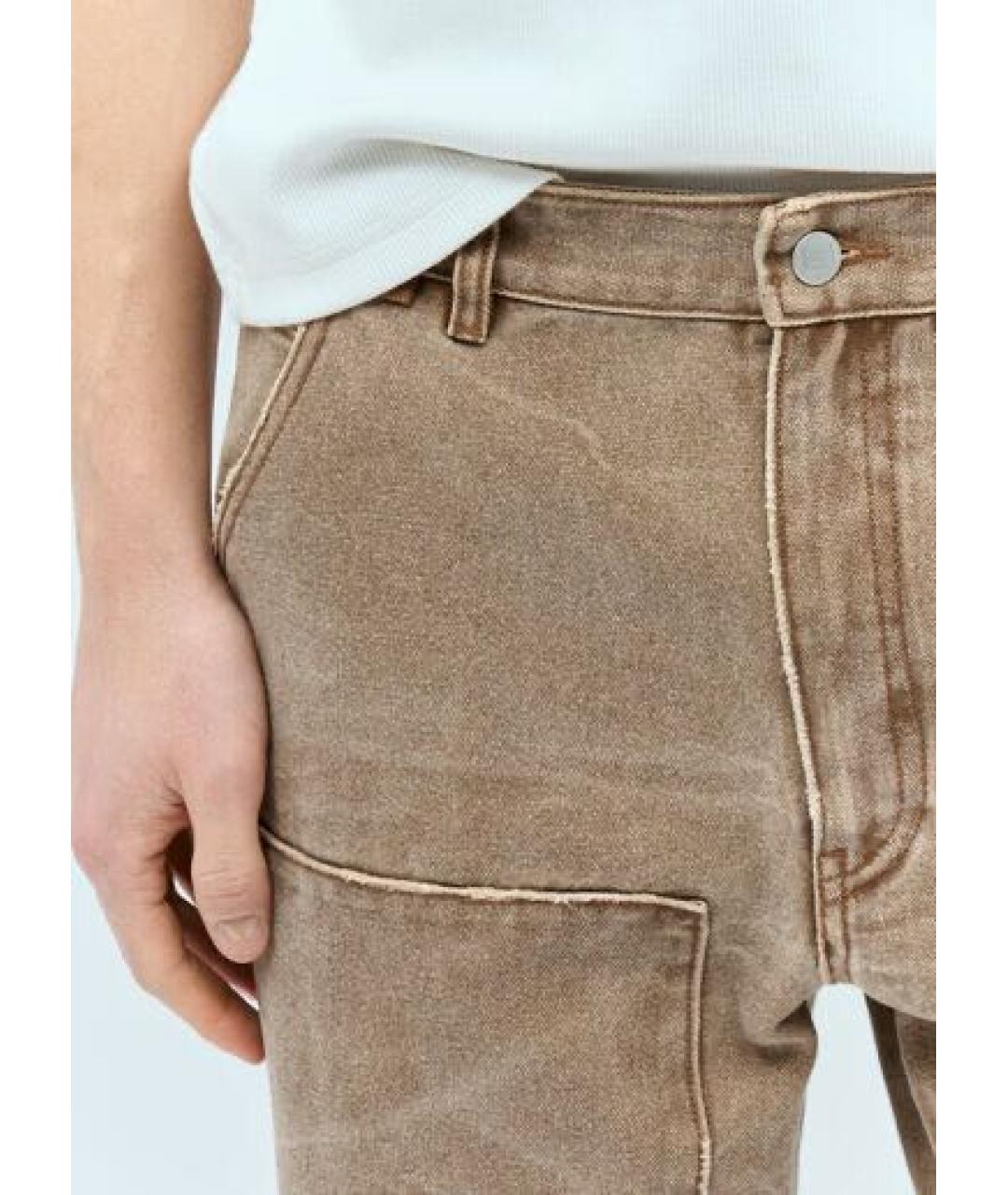 ACNE STUDIOS Хлопковые прямые джинсы, фото 4