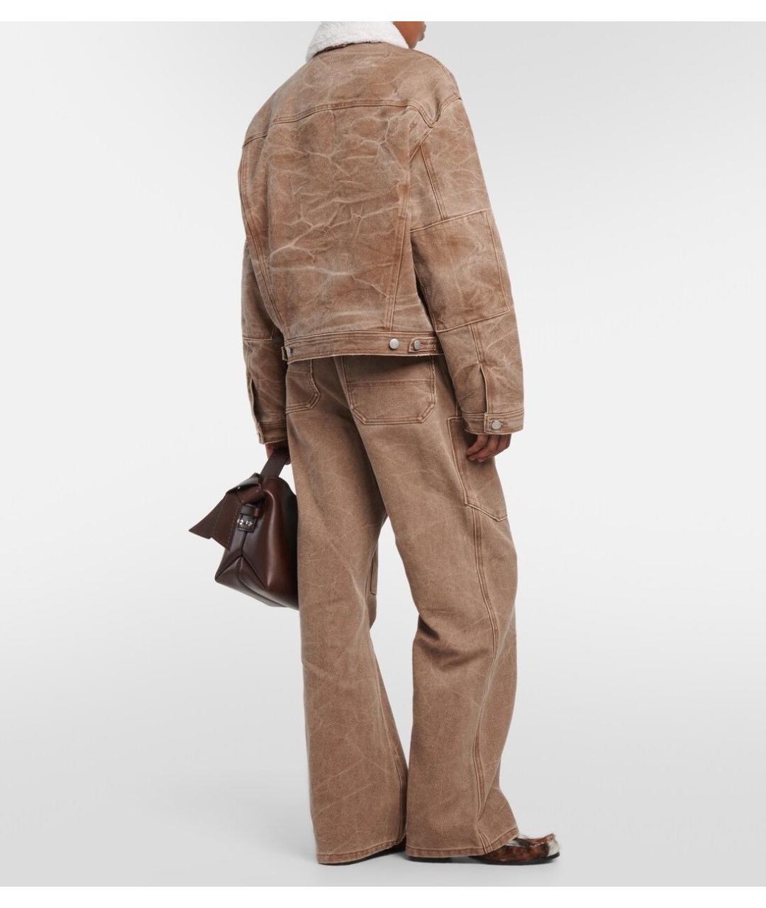 ACNE STUDIOS Хлопковые прямые джинсы, фото 7