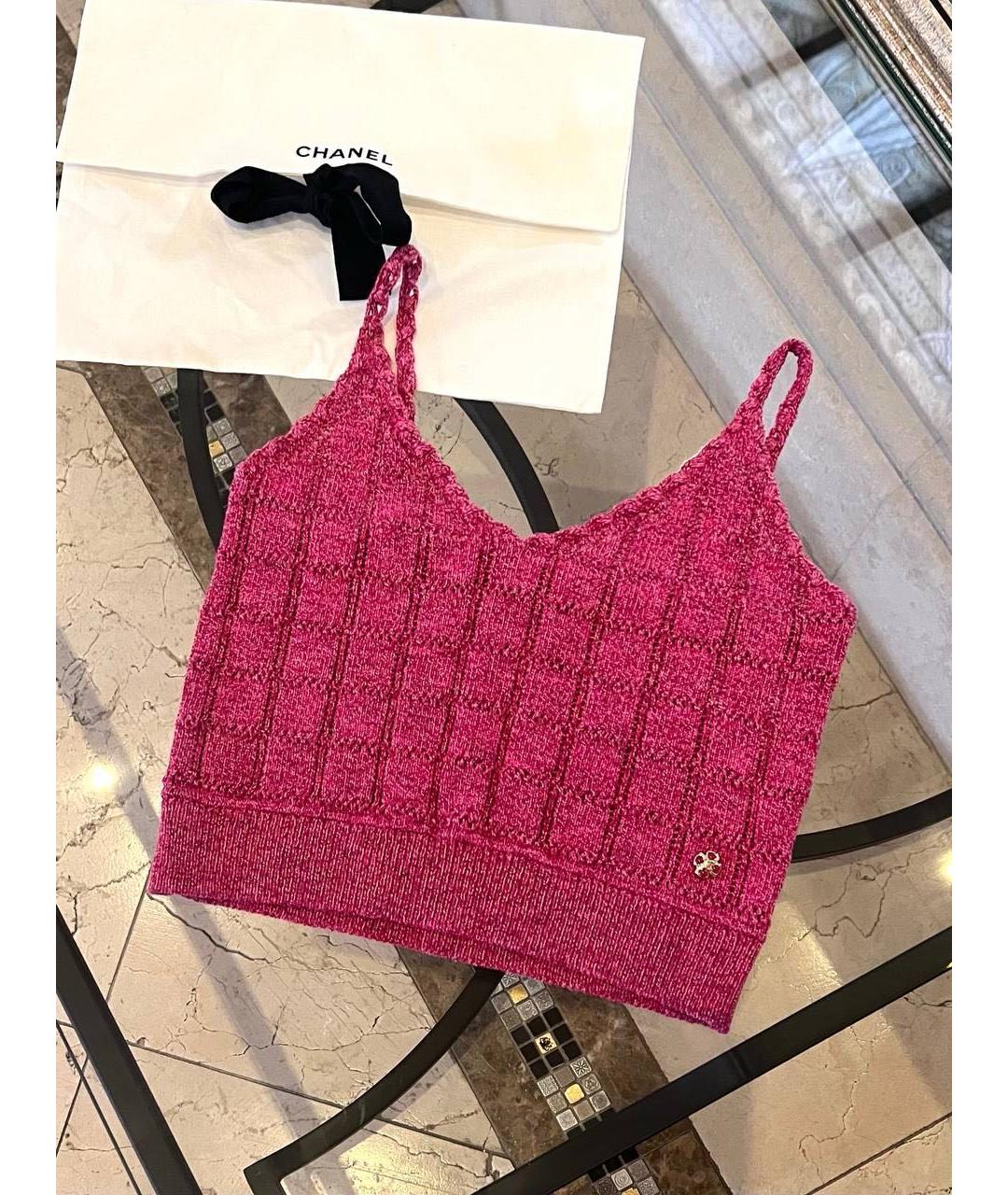 CHANEL Фуксия майка, фото 3
