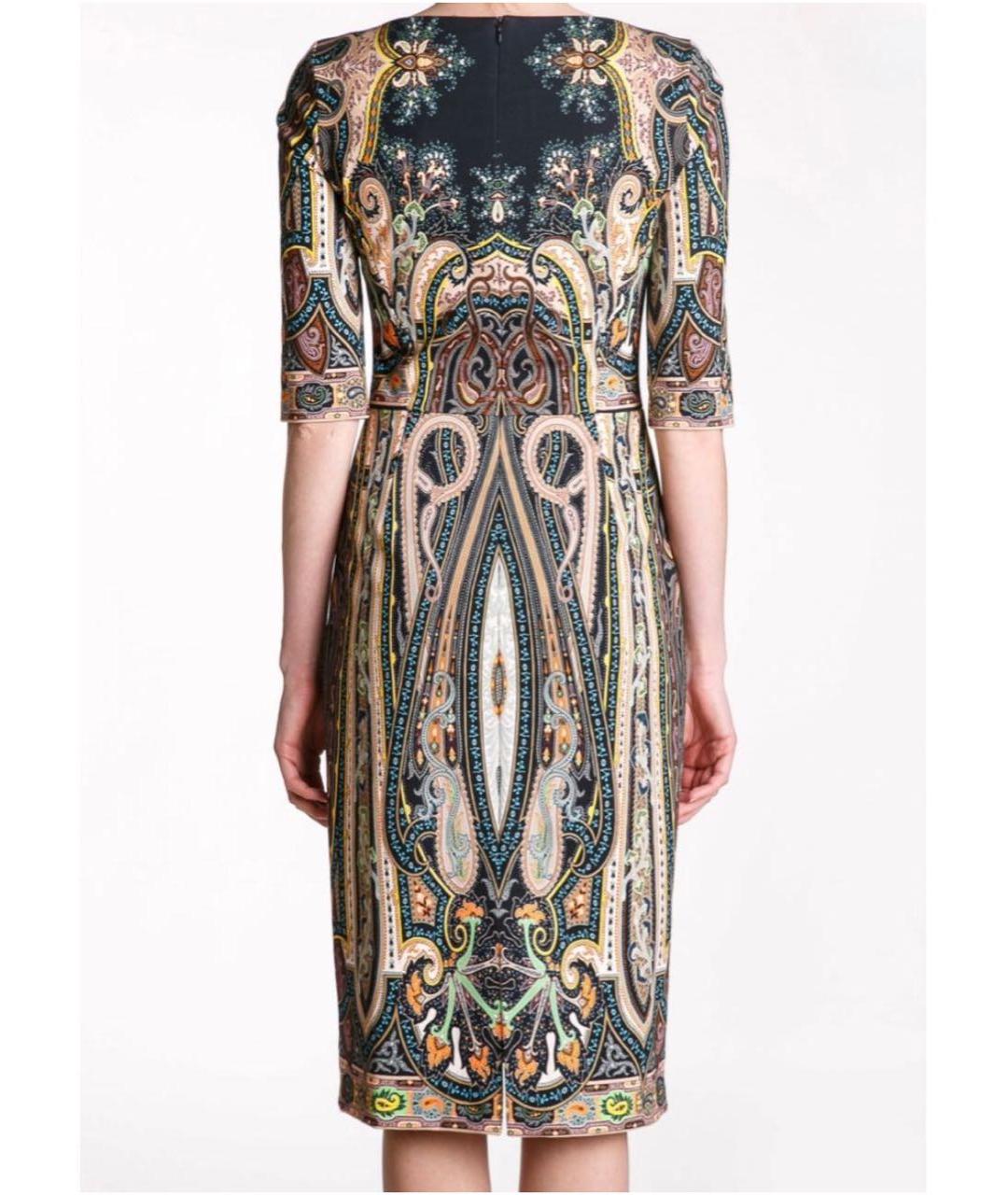 ETRO Мульти хлопковое повседневное платье, фото 2