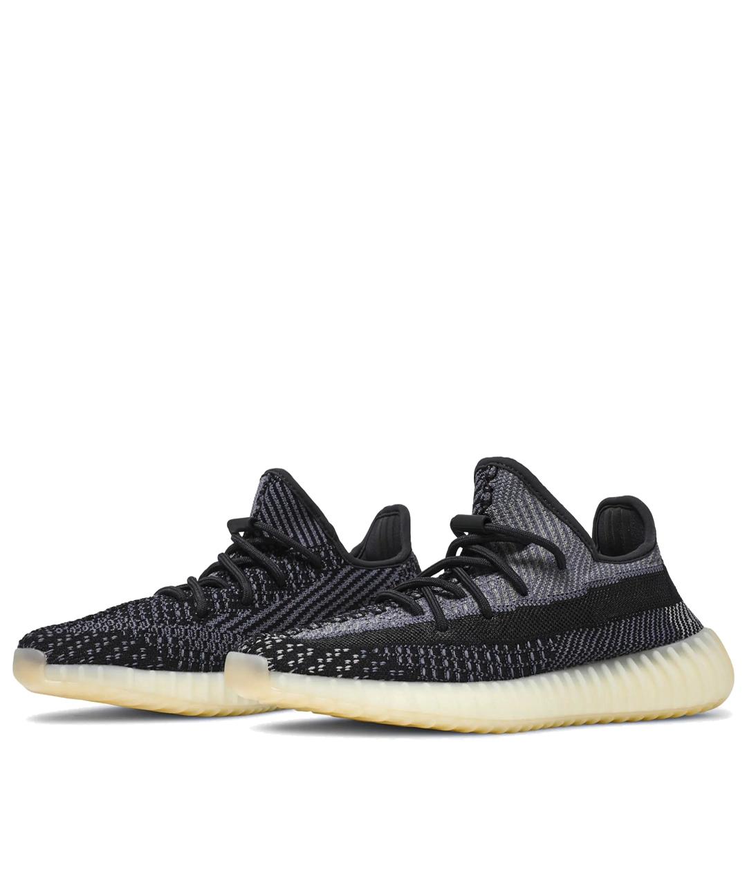 ADIDAS YEEZY Черные текстильные кроссовки, фото 2