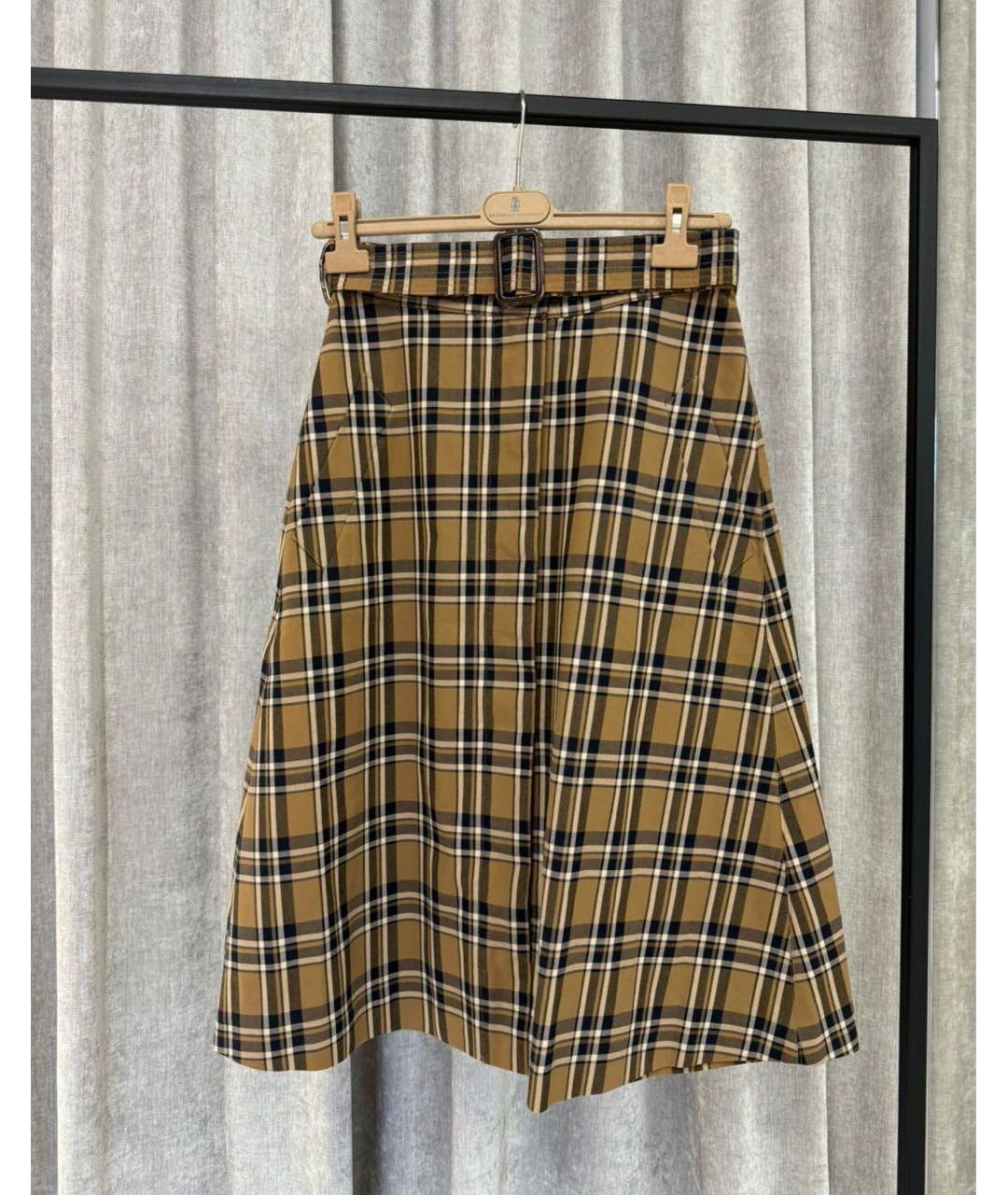 MAX MARA Мульти юбка миди, фото 3