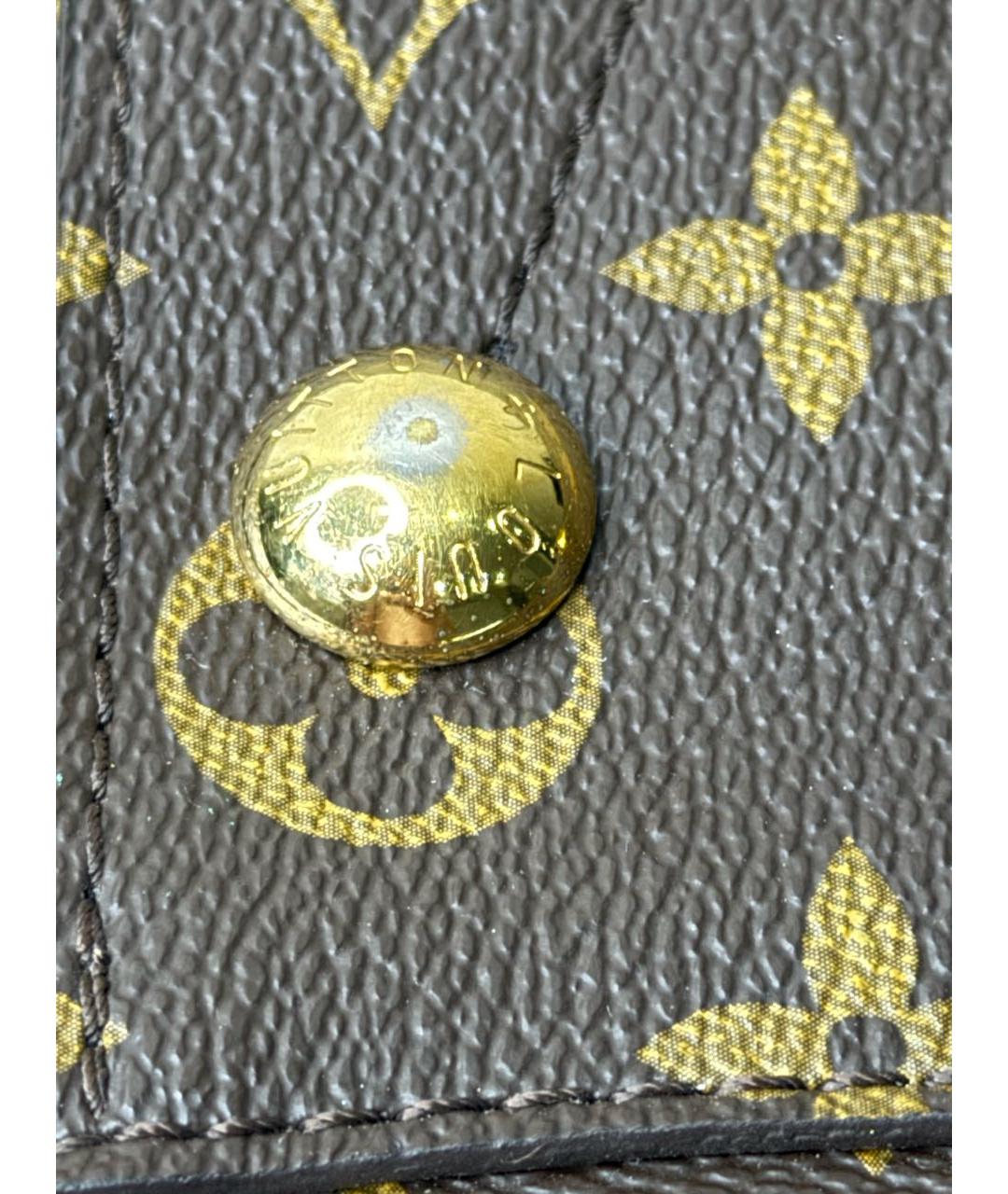 LOUIS VUITTON Коричневая сумка с короткими ручками, фото 6