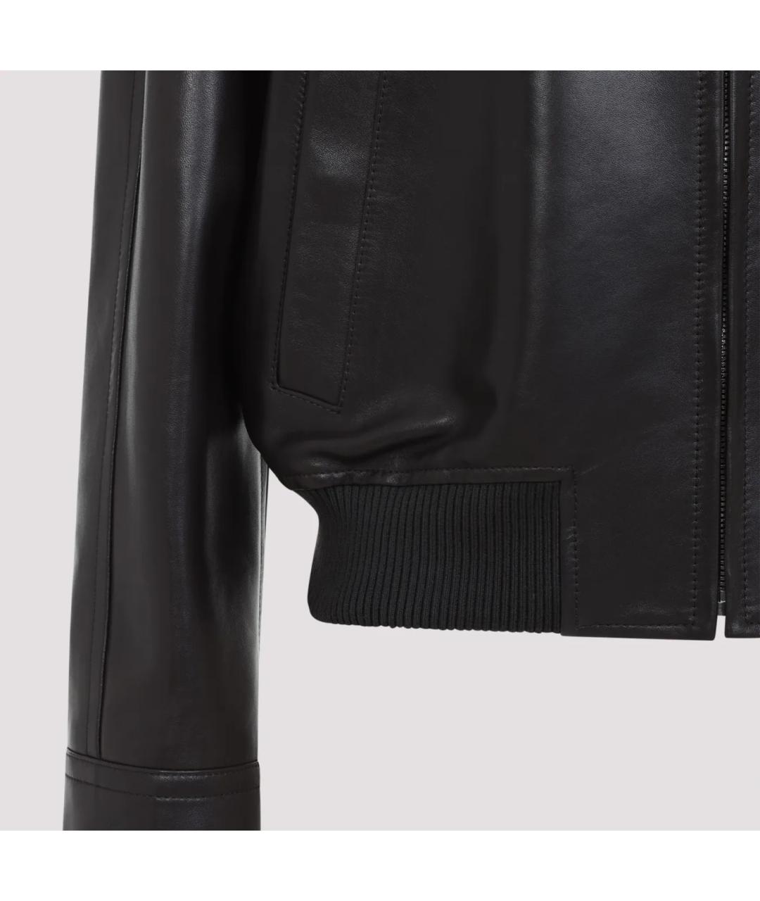 BOTTEGA VENETA Коричневая кожаная куртка, фото 6