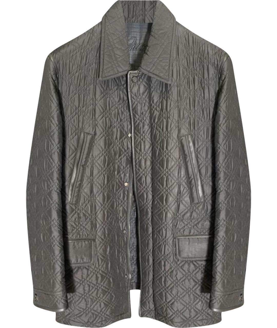 BRIONI Черная полиэстеровая куртка, фото 1