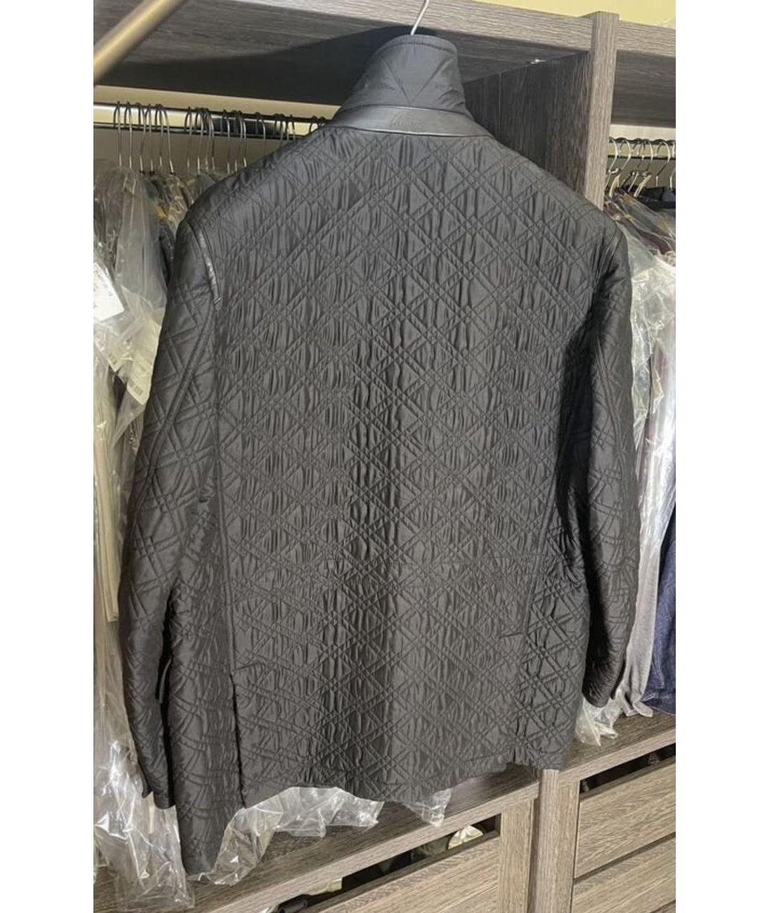 BRIONI Черная полиэстеровая куртка, фото 2
