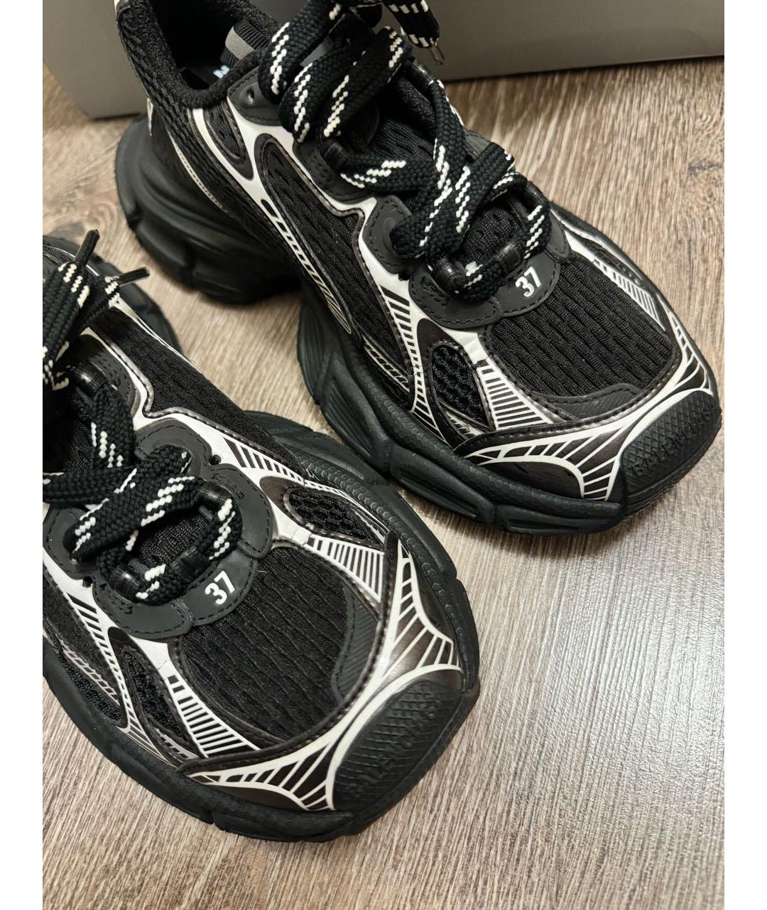 BALENCIAGA Черные кроссовки, фото 4