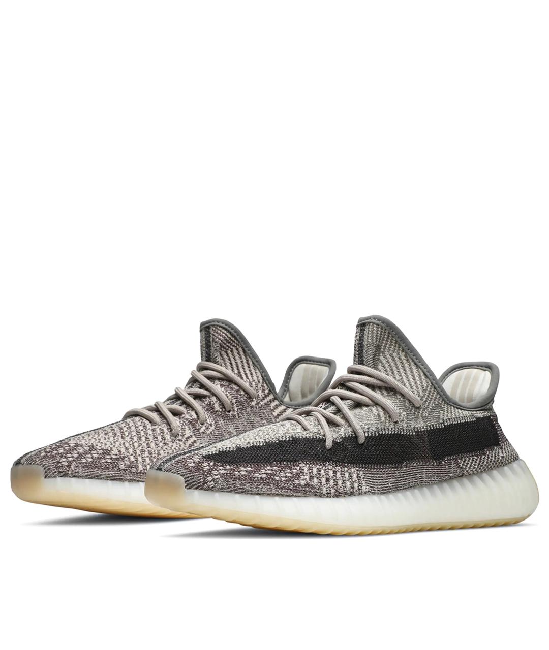 ADIDAS YEEZY Серые текстильные кроссовки, фото 2