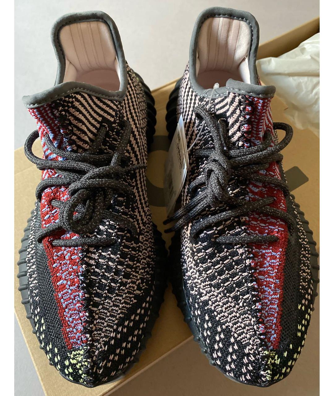 ADIDAS YEEZY Мульти текстильные кроссовки, фото 3