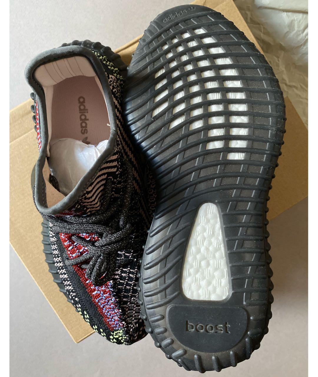 ADIDAS YEEZY Мульти текстильные кроссовки, фото 5