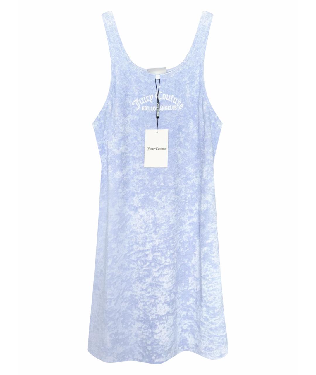 JUICY COUTURE Фиолетовое полиэстеровое повседневное платье, фото 1