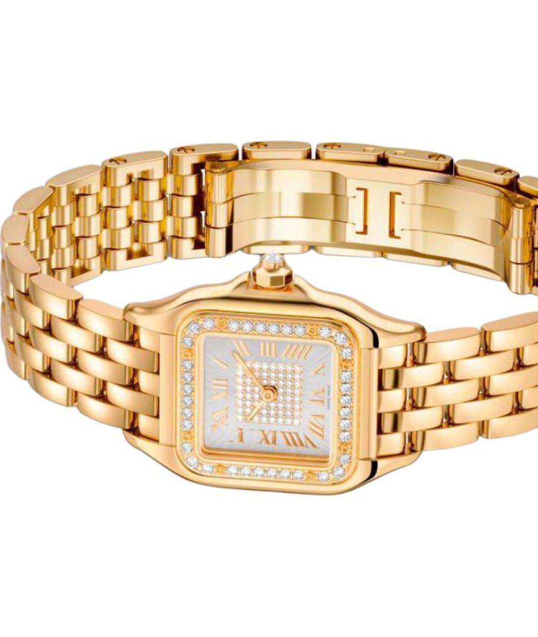 CARTIER Часы из желтого золота, фото 5