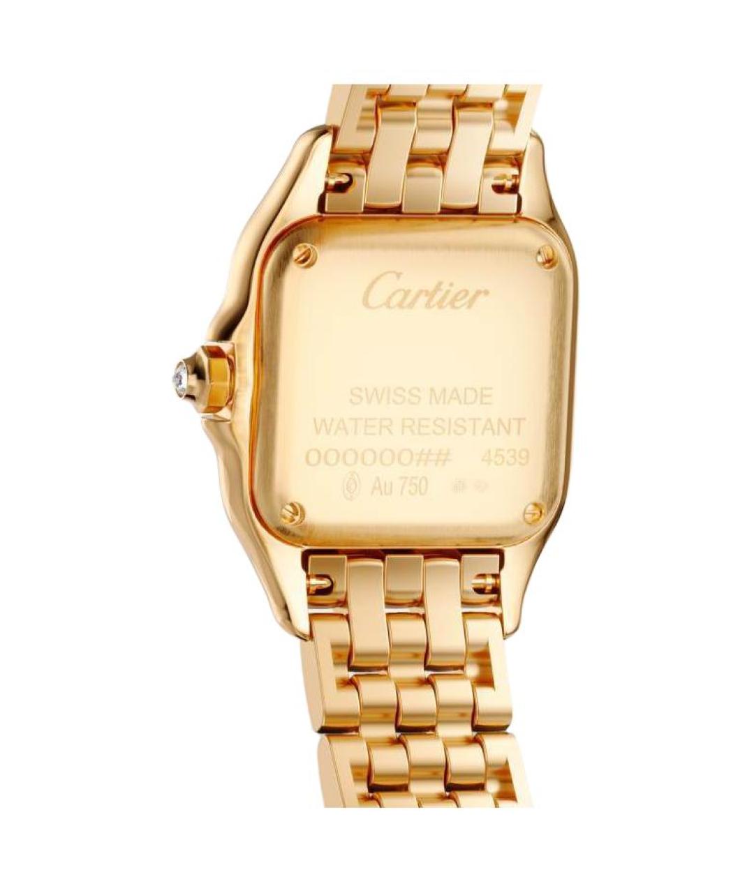 CARTIER Часы из желтого золота, фото 2