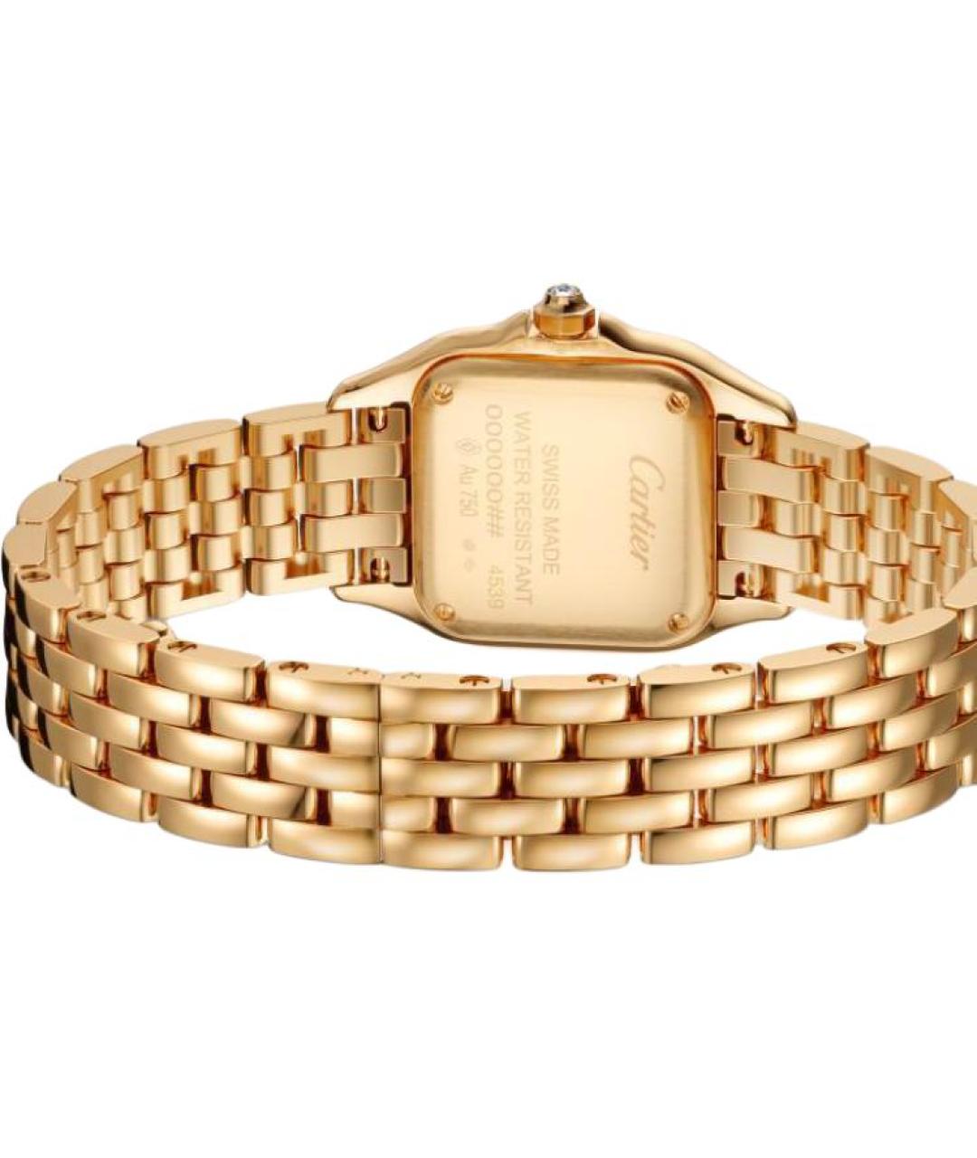 CARTIER Часы из желтого золота, фото 4