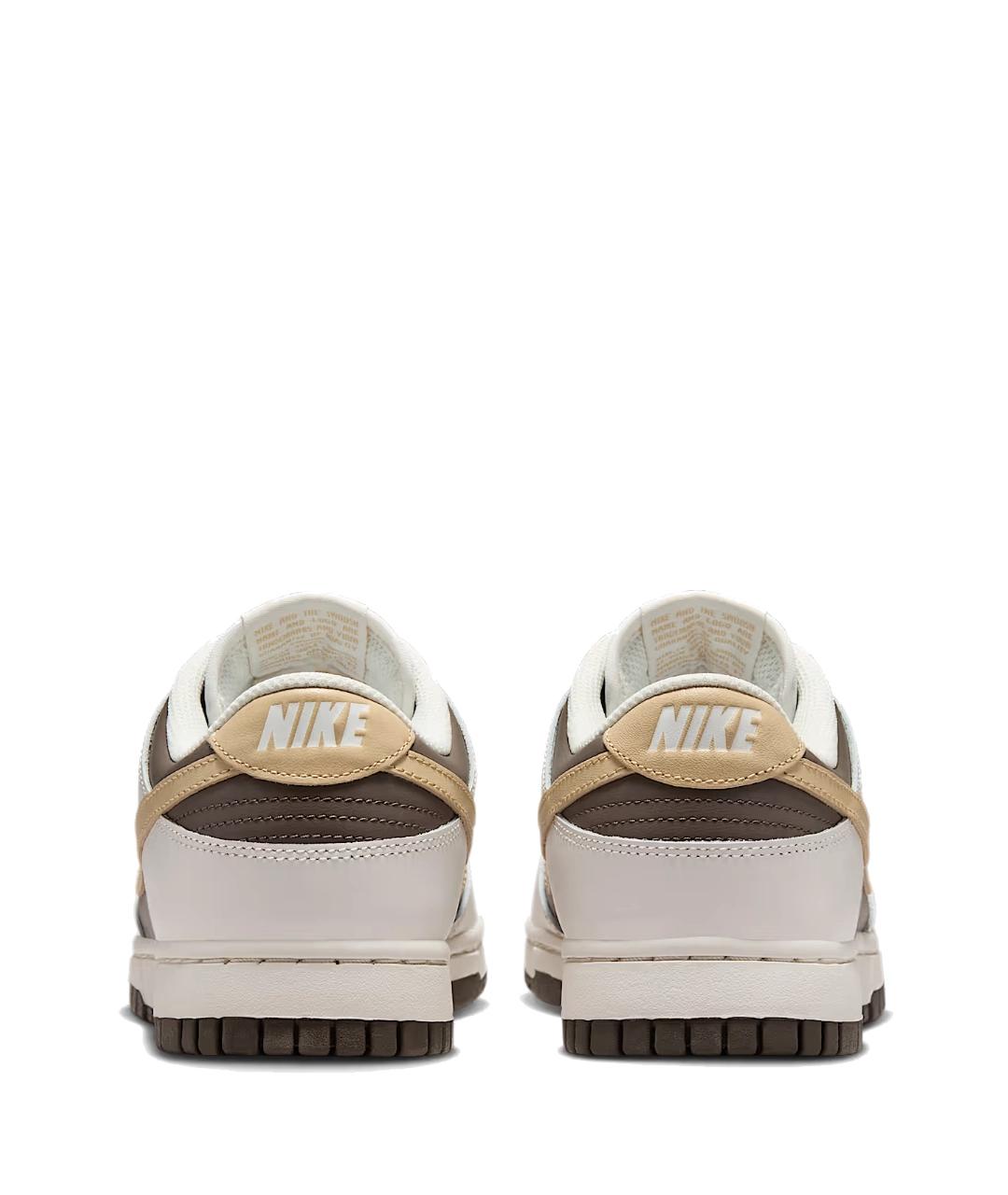 NIKE Коричневые кожаные кроссовки, фото 4
