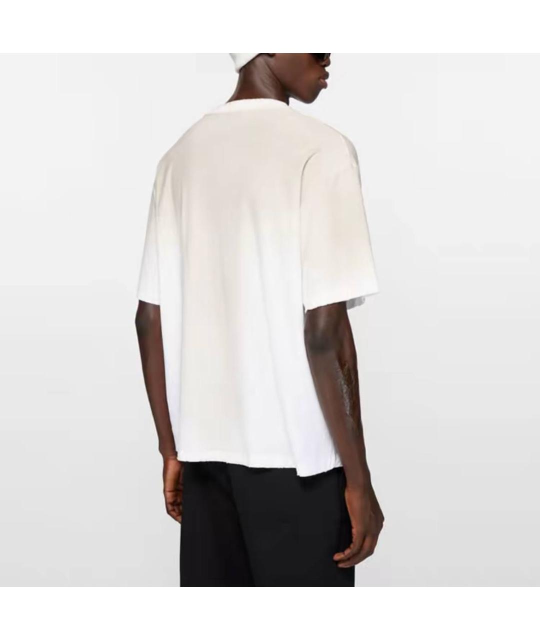 ACNE STUDIOS Белая хлопковая футболка, фото 3