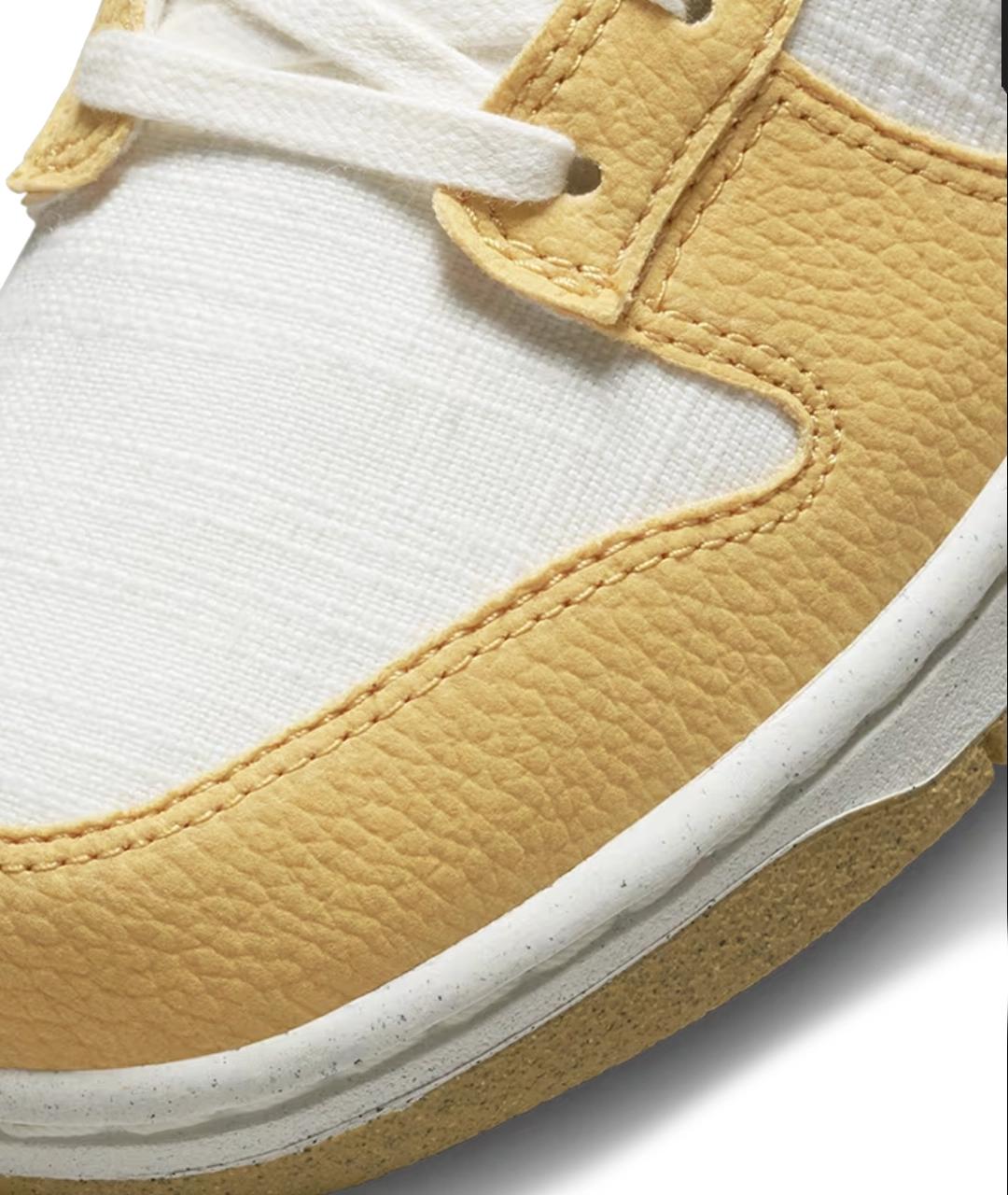 NIKE Желтые низкие кроссовки / кеды, фото 3