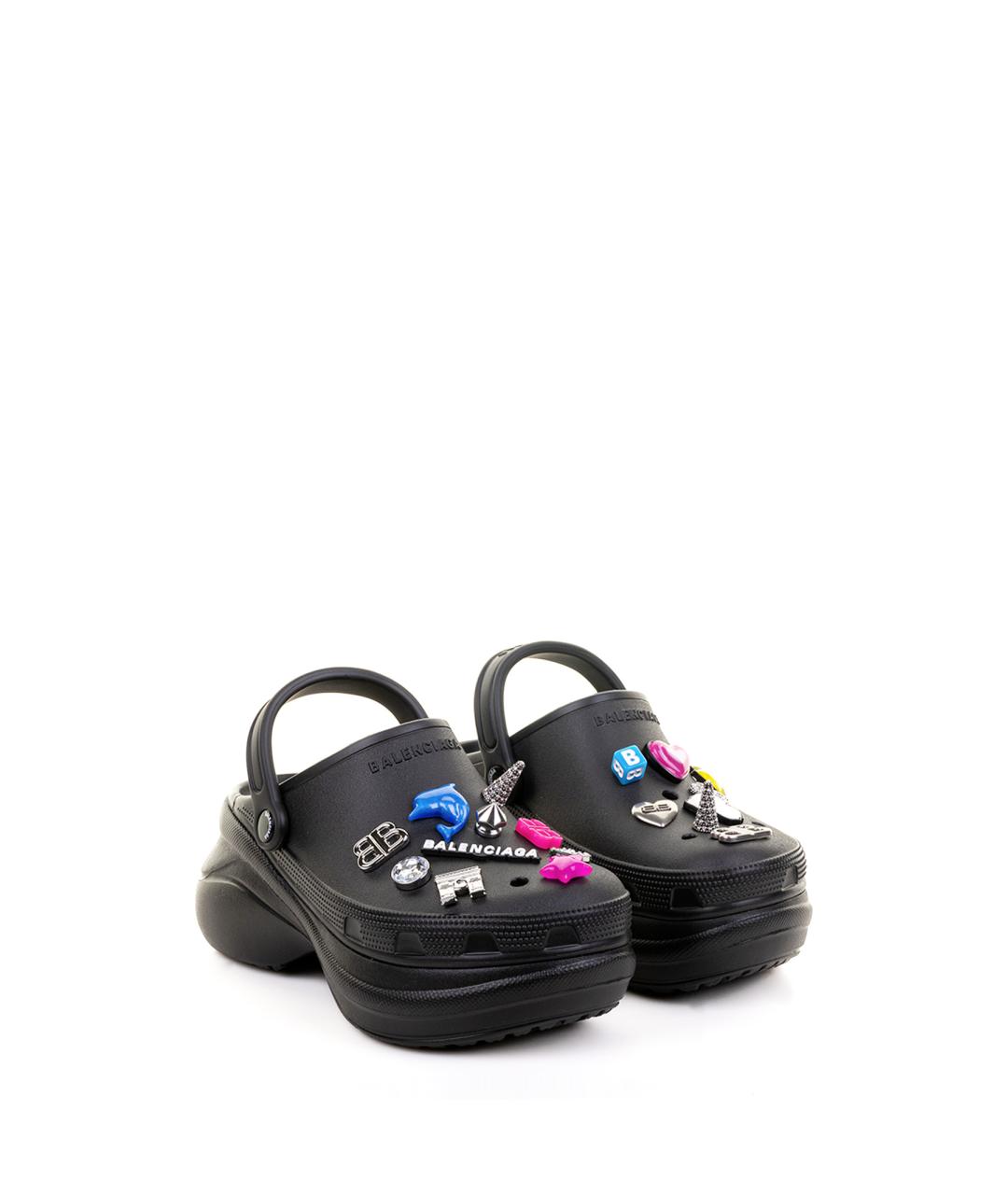 BALENCIAGA Черные сандалии, фото 2