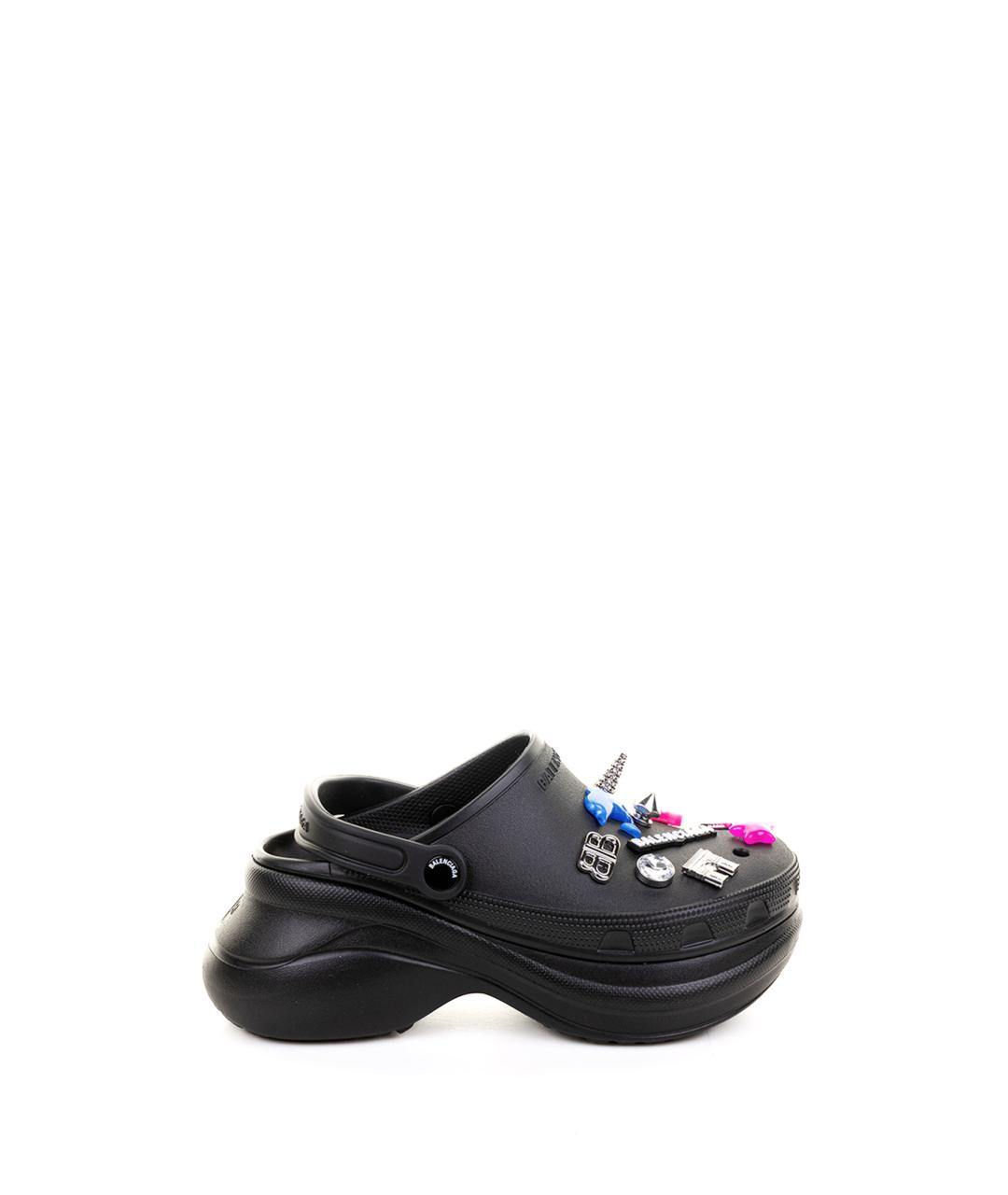 BALENCIAGA Черные сандалии, фото 1