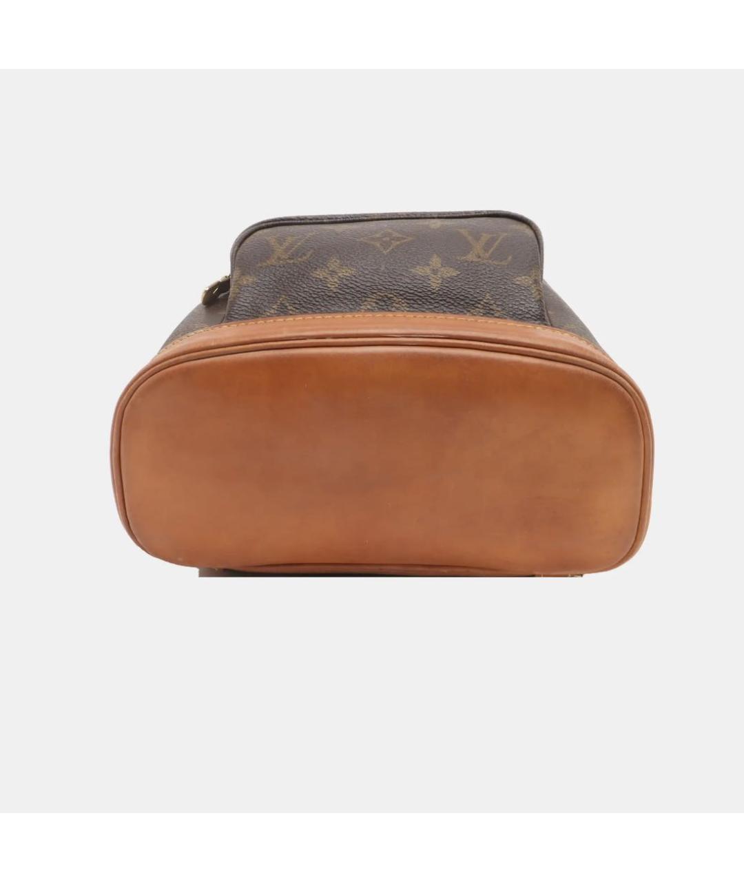 LOUIS VUITTON Коричневый рюкзак, фото 4