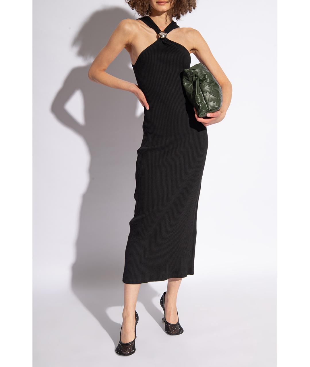 LOEWE Черное коктейльное платье, фото 4