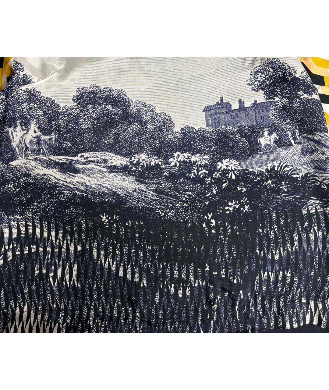 DRIES VAN NOTEN Мульти вискозная футболка, фото 7