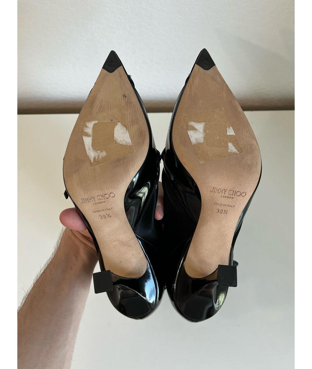 JIMMY CHOO Черные ботильоны, фото 6