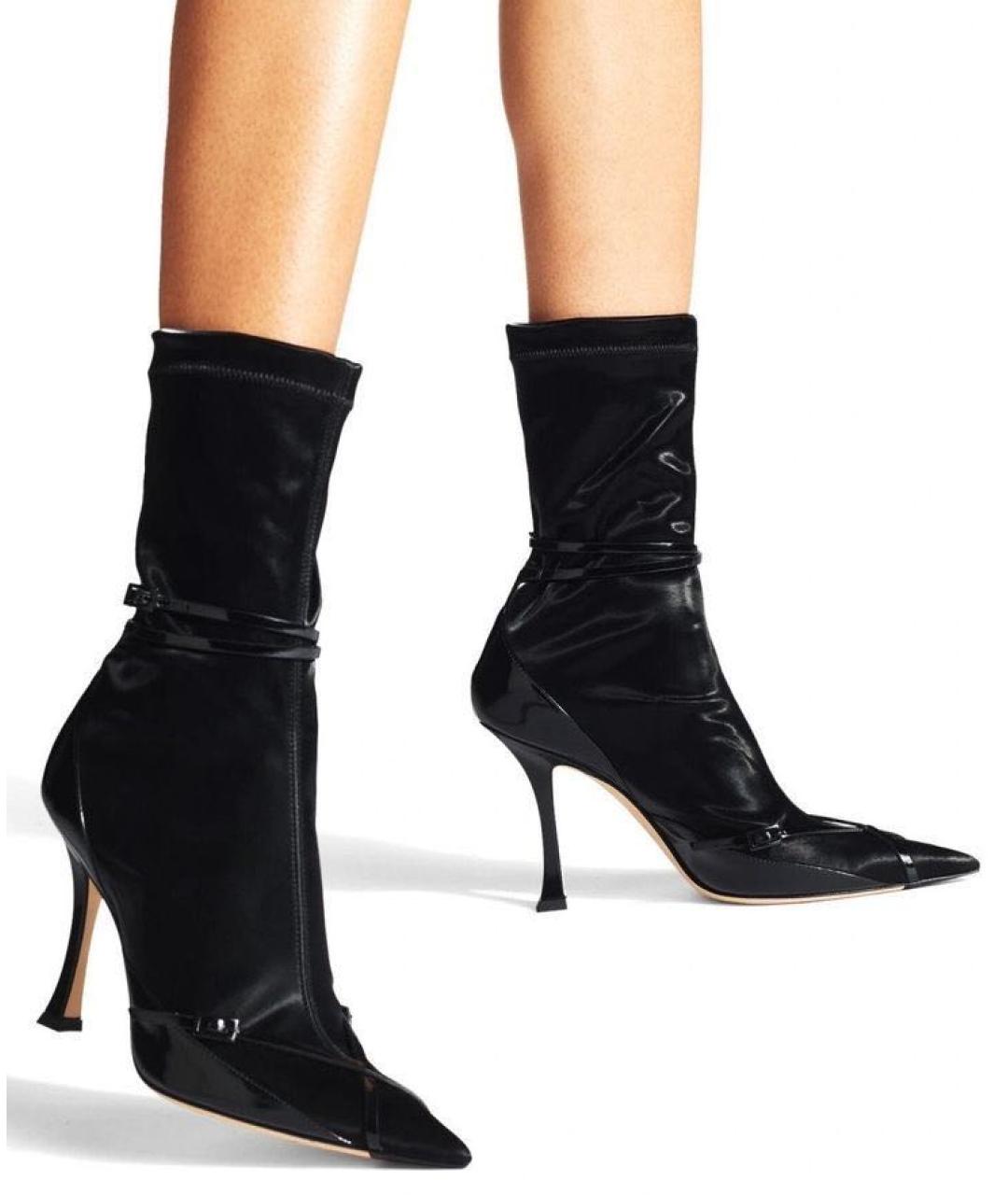 JIMMY CHOO Черные ботильоны, фото 5