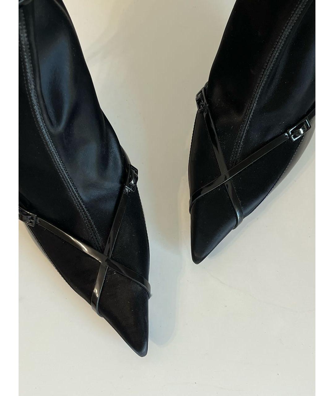 JIMMY CHOO Черные ботильоны, фото 4