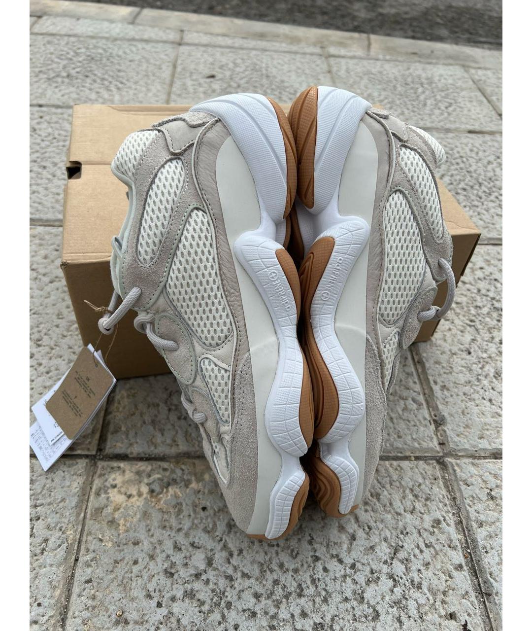 ADIDAS YEEZY Бежевые низкие кроссовки / кеды, фото 9