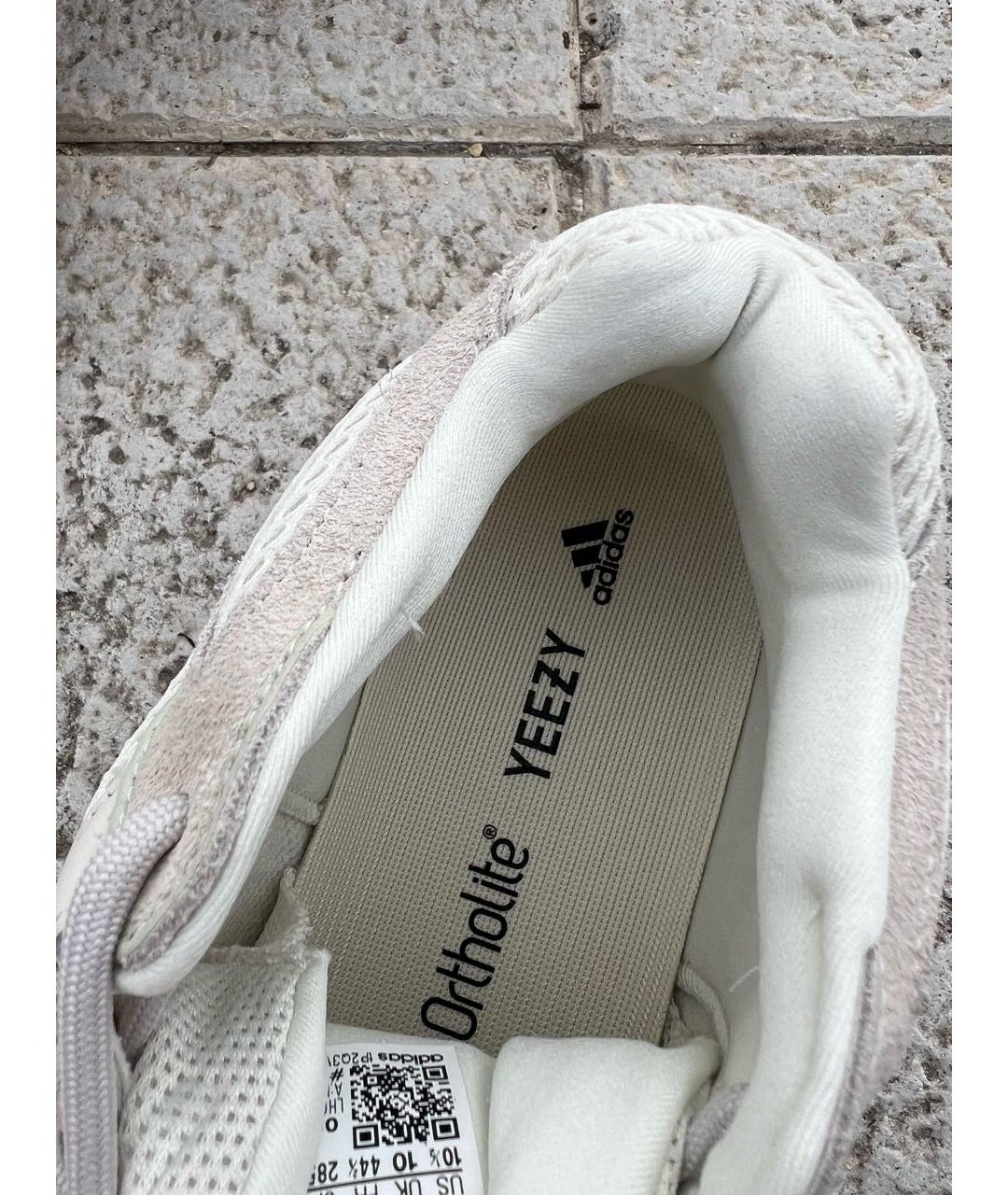 ADIDAS YEEZY Бежевые низкие кроссовки / кеды, фото 3