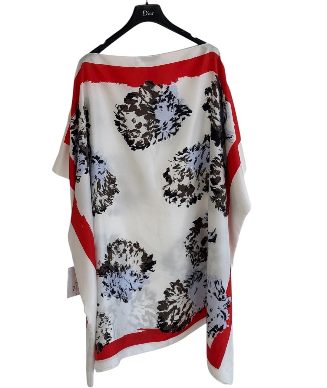CHRISTIAN DIOR Мульти шелковое платье, фото 8
