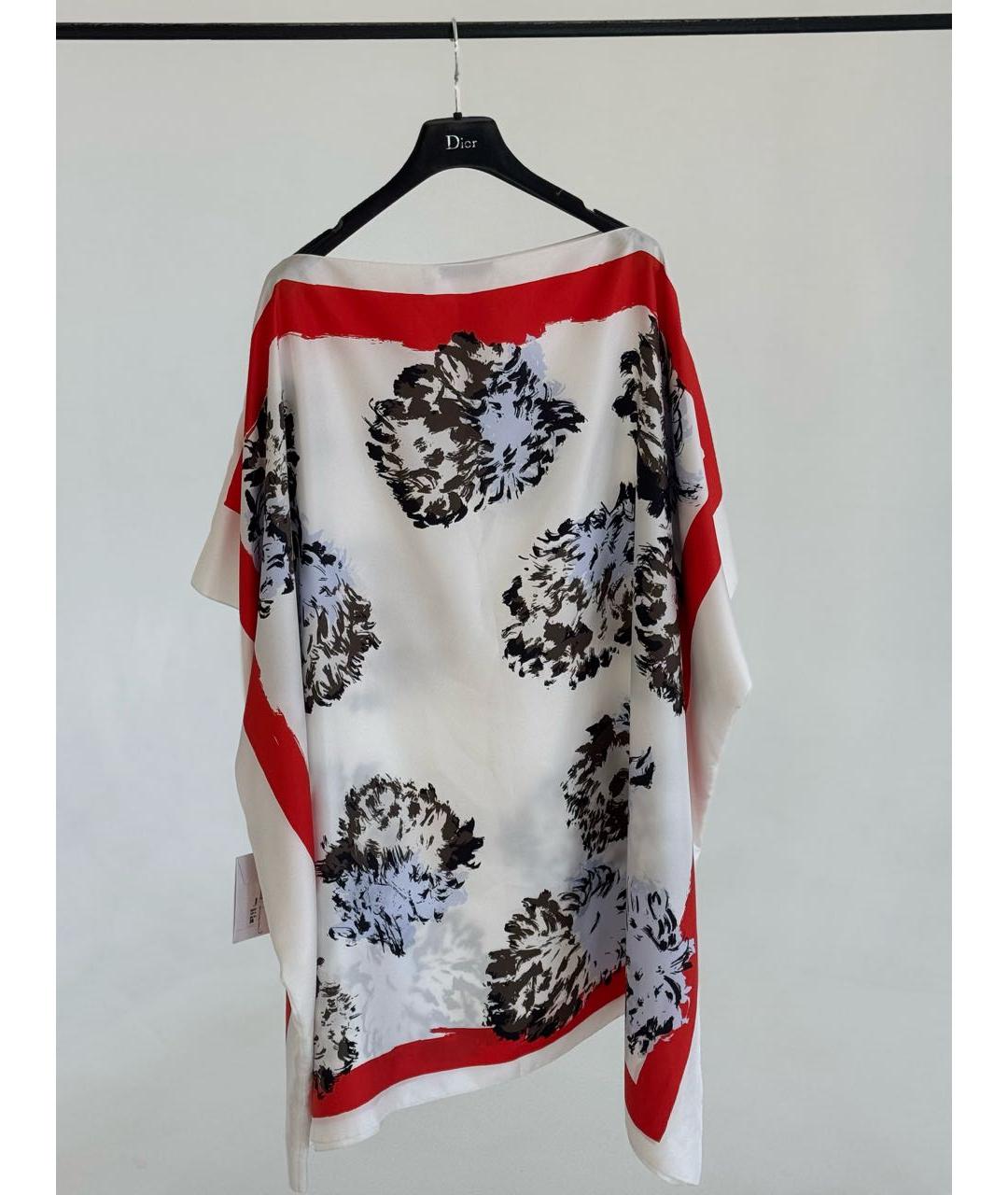 CHRISTIAN DIOR Мульти шелковое платье, фото 3