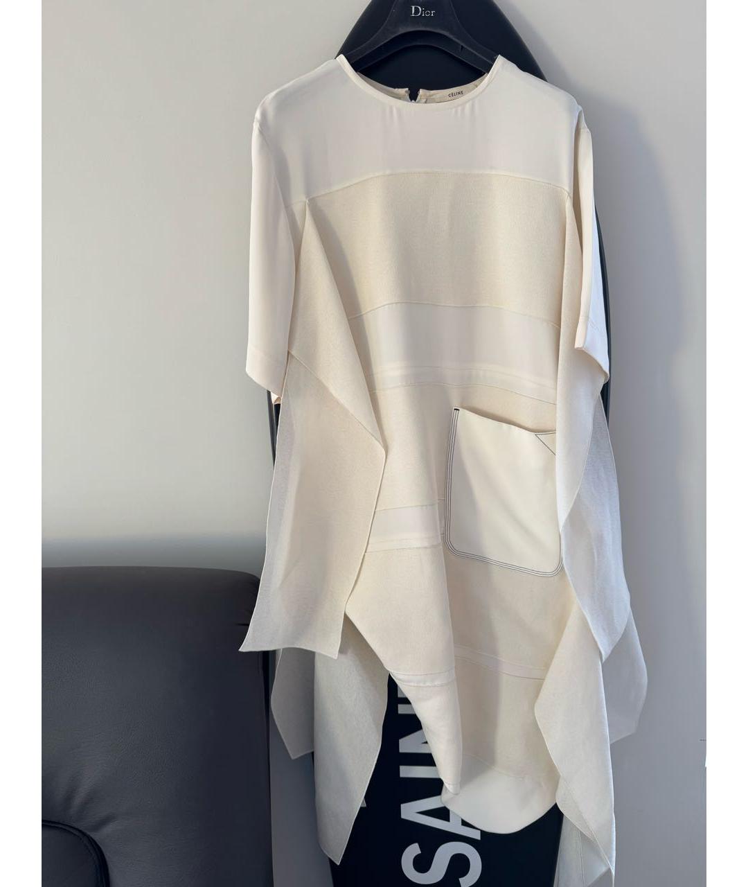 CELINE Белое платье, фото 6