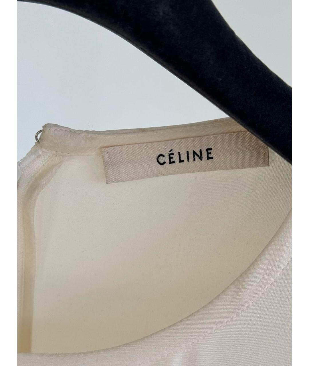 CELINE Белое платье, фото 2