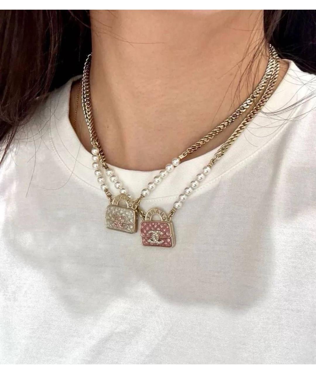 CHANEL Металлическая подвеска, фото 2