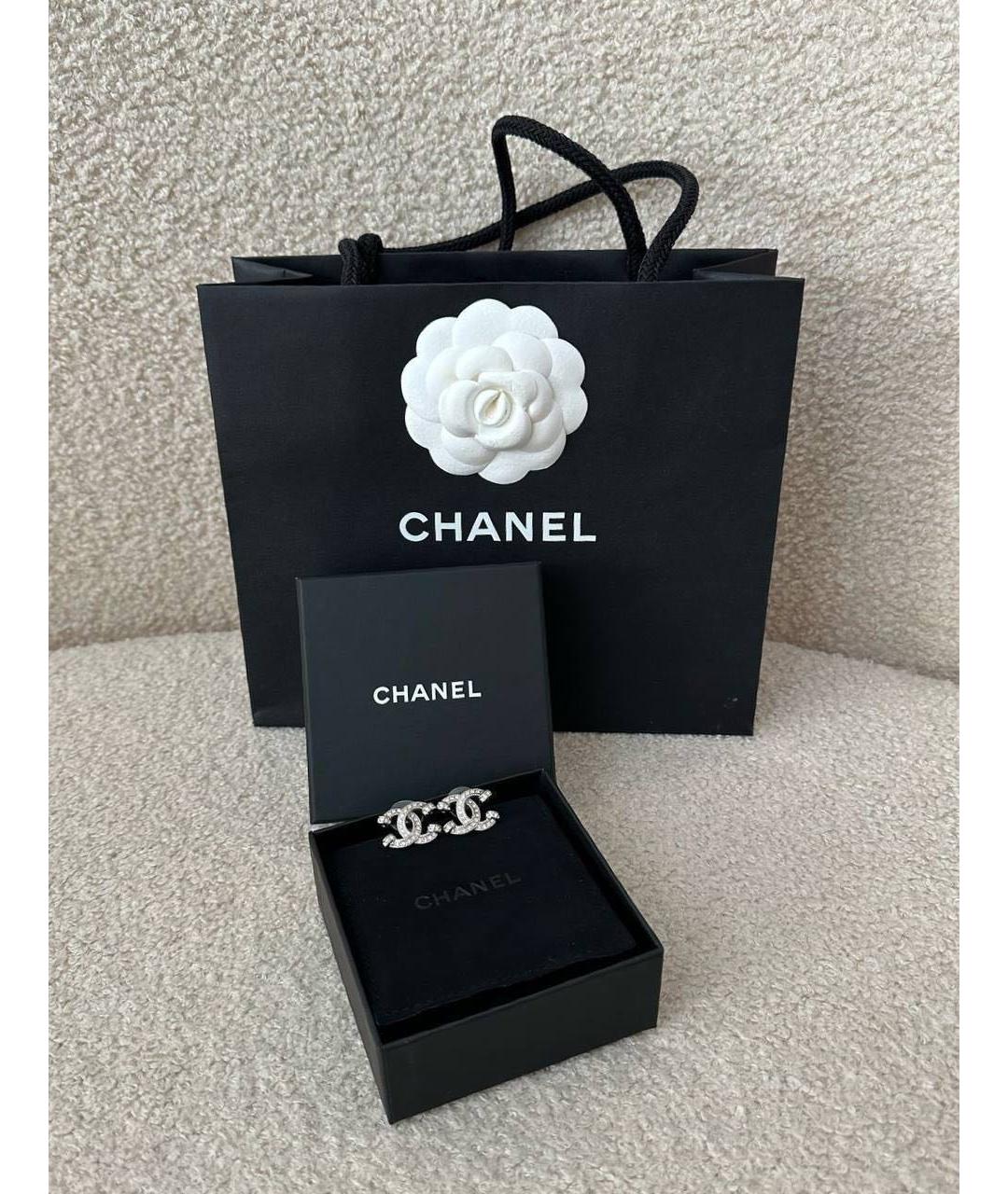 CHANEL Металлические серьги, фото 2