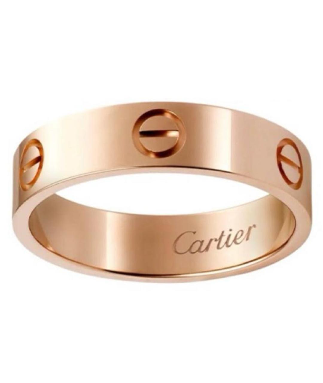CARTIER Золотое кольцо из розового золота, фото 9