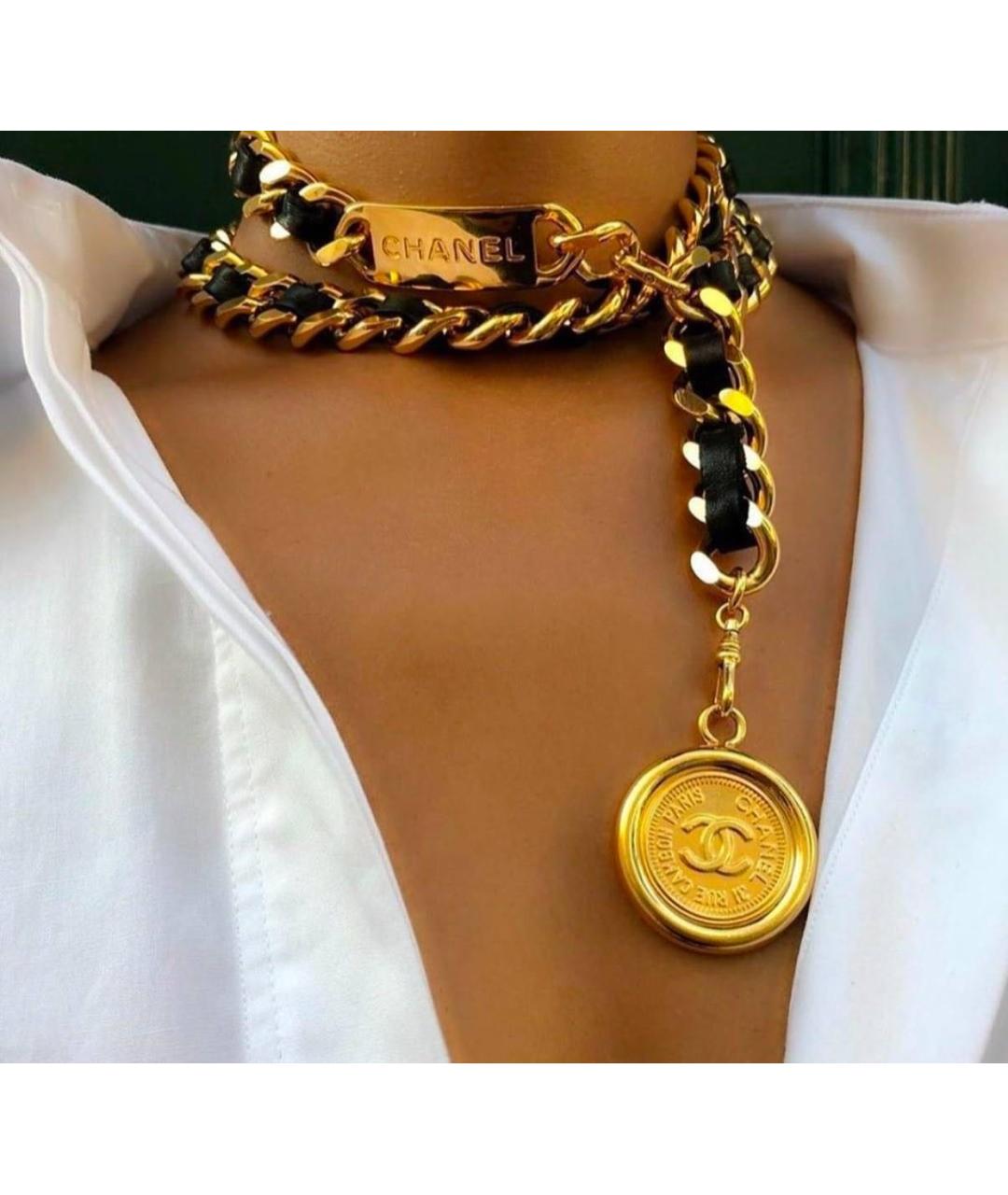 CHANEL Золотой ремень, фото 6