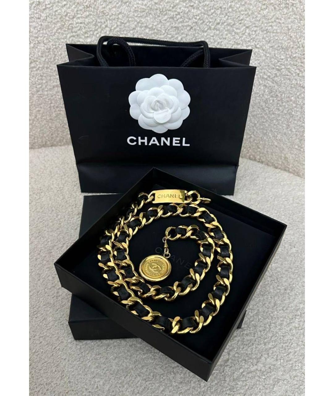 CHANEL Золотой ремень, фото 8
