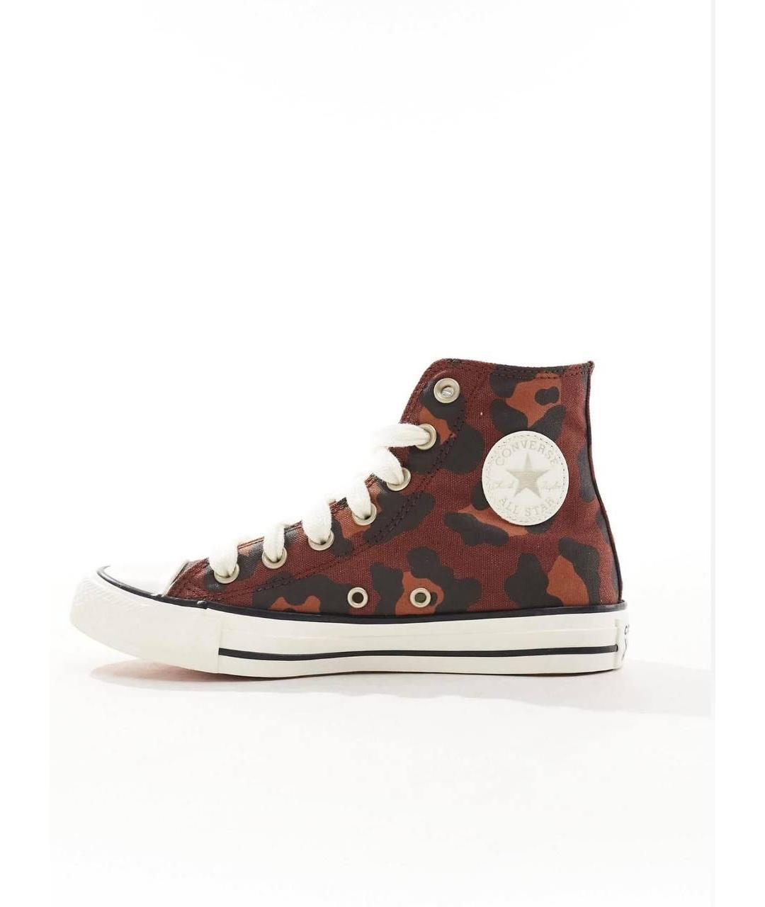 CONVERSE Коричневые текстильные кеды, фото 2