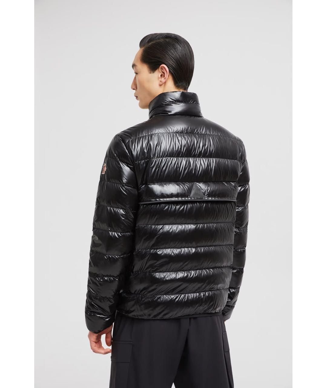MONCLER GRENOBLE Черный синтетический пуховик, фото 4