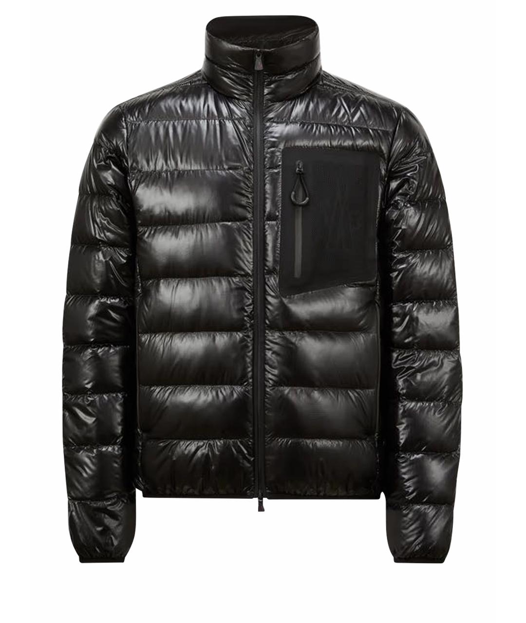 MONCLER GRENOBLE Черный синтетический пуховик, фото 1