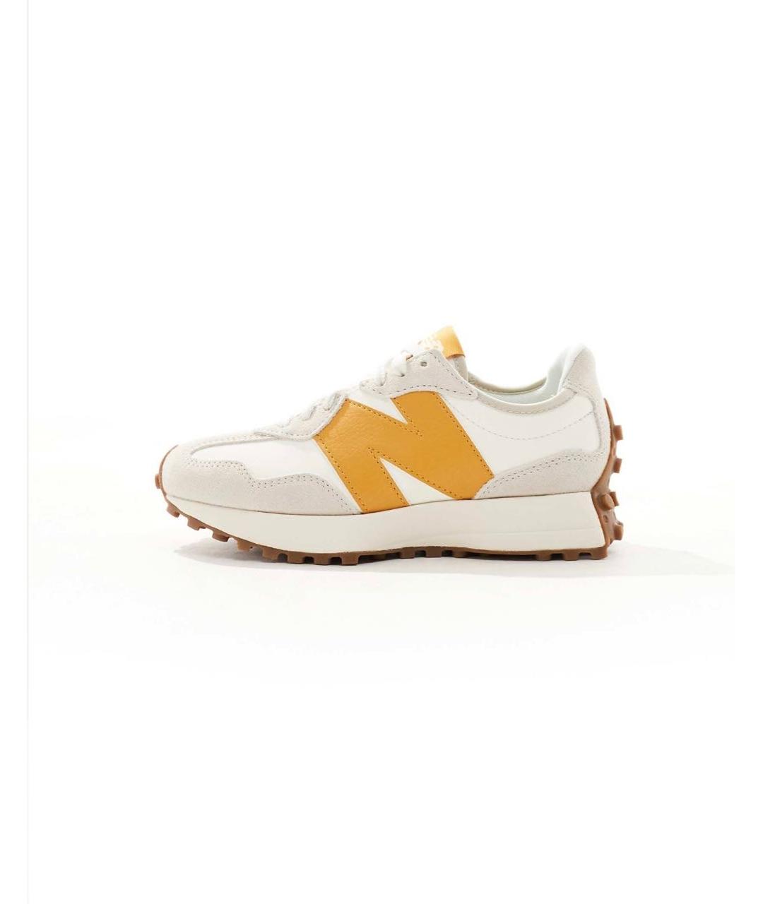 NEW BALANCE Белые кожаные кроссовки, фото 8
