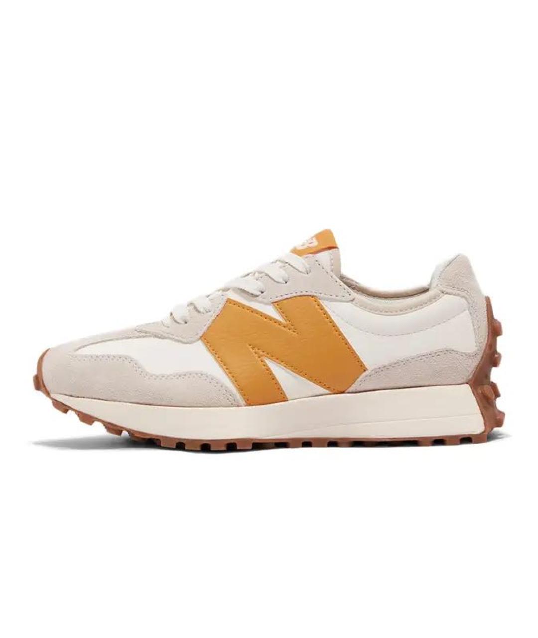 NEW BALANCE Белые кожаные кроссовки, фото 9
