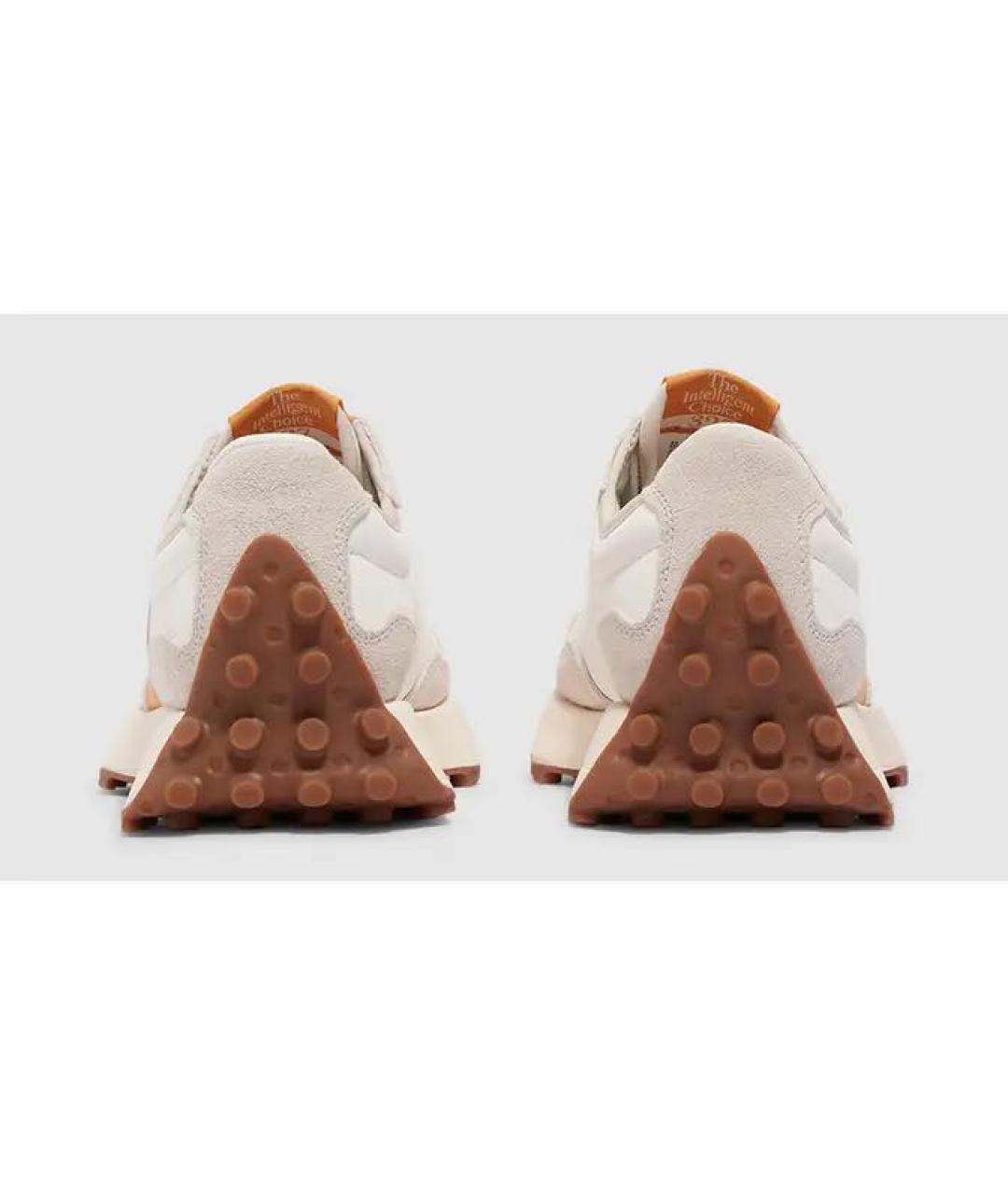 NEW BALANCE Белые кожаные кроссовки, фото 3